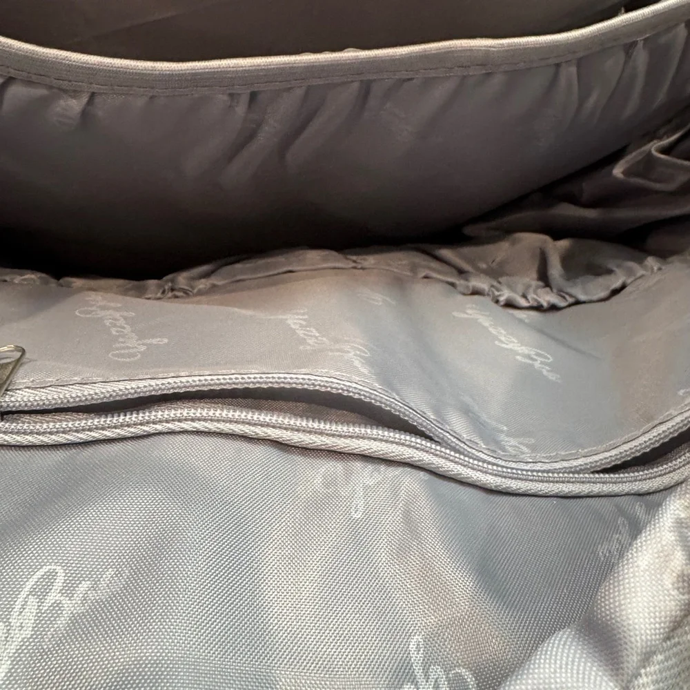 Yazzy Boa Gray and Brown Women’s Men’s Diaper Bag Backpack For Babies Toddlers